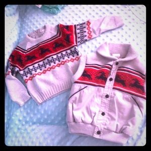 Vintage Sweater and Vest